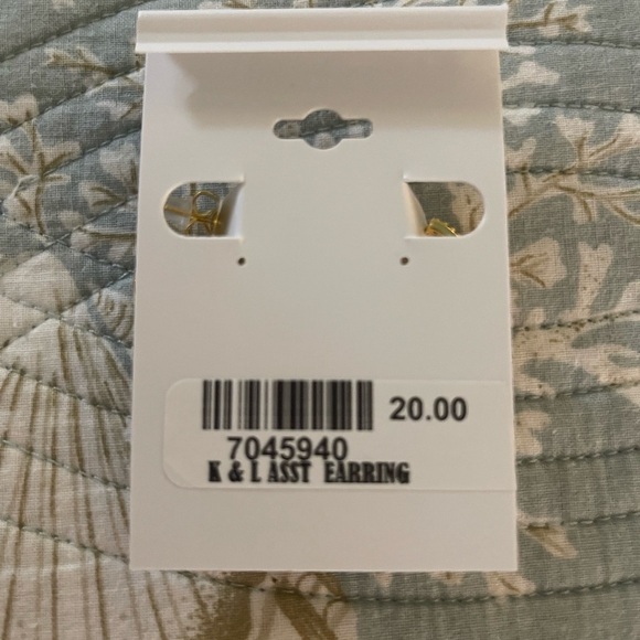 Gold and Black Regal Statement hoop earrings with Ornate Design - Picture 2 of 2